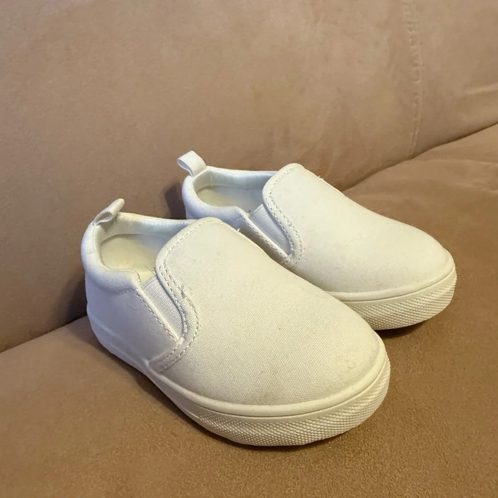 Baby Gap Slip On Off White Size 7 Shoes